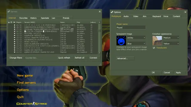 Counter Strike 1.6 Settings